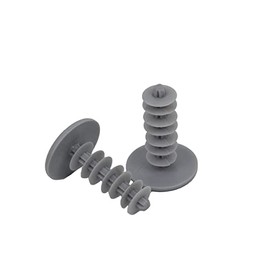 GeZu Impex® Cover Caps, Plugs, Dowel Plugs, 40 mm, Light Grey