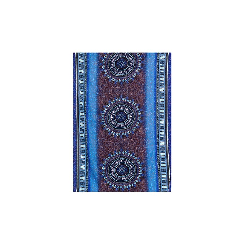 PANASIAM Sarong Maoi 02, 190 x 113 cm, blue tones,