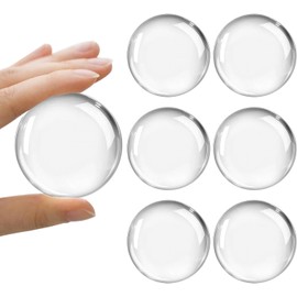 Door Handle Paneling - Soft, Protects Your Walls from Damage and Noise, More Suitable for Home and Office Shock Absorbing Gel to Protect Door Bumper Paneling with Silencer Glue (6 Pieces)