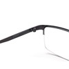 Naikomly Nearsighted Glasses -1.25 Half Frame Titanium Alloy Myopia Glasses