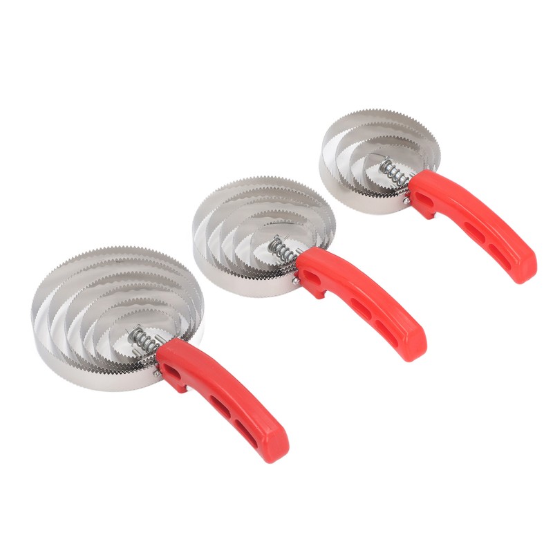 3pcs Horse Curry Comb Multipurpose 4 Rings 5 Rings 6