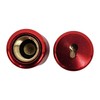REFRIGE-AIR 1/4-Inch Pink Refrigerant Locking Caps – 2-Pack Tamper-Resistant R410