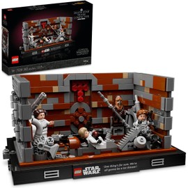 LEGO Star Wars Death Star Compactador de basura Diorama 75339 Kit de construcción (802 piezas)