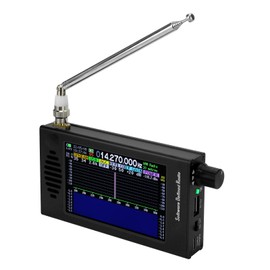 HamGeek DSP SDR Radio Receiver 100 KHz to 149 MHz DSP Digital Demodulation CW/AM/SSB/FM/WFM Portable Shortwave Radio Receiver with 4.3 Inch IPS LCD