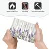 Rustic Wooden Plank Lavender 3 Gang Light Switch Cover Triple