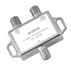 Satellite Switch, 0/22KHz, Compact Zinc Alloy TV Switch, Stable, Professional