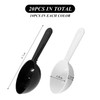 HINFHI 20 Pieces of Coffee Bean Plastic Measuring Spoon, 7g