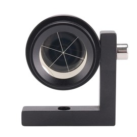 GEOLENI Mini Surveying Prism with 3~4'' accuracy, 90 Degree Prism Right Angle Prism L Bar Silver-Coated Mini Prism Total Station Prism MP110 For Total Stations (MT110B)