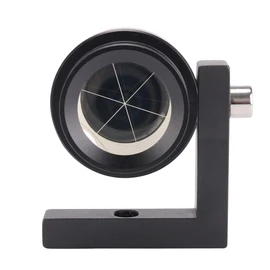 GEOLENI Mini Surveying Prism with 3~4'' accuracy, 90 Degree Prism Right Angle Prism L Bar Silver-Coated Mini Prism Total Station Prism MP110 For Total Stations (MT110B)