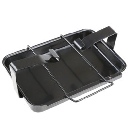 Hisencn 7515 Grill Catch Pan Holder Drip Pan Replacement for Weber Genesis 1000-5500, Genesis Silver/Gold/Platinum, Genesis II Series, Platinum I/II, and Summit, Porcelain Steel Grease Collection