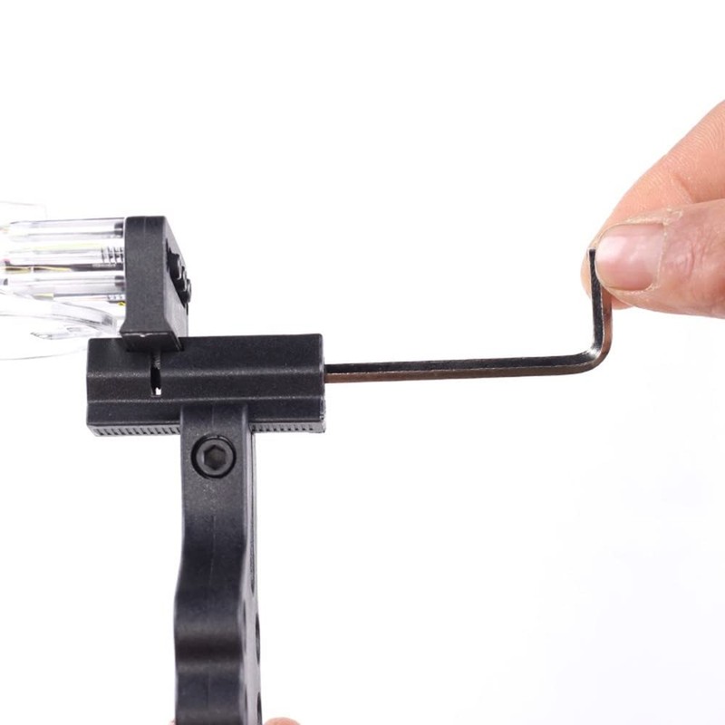 MiOYOOW Compound Bow Visor, Micro Adjustable 3 Pin Bow Visor