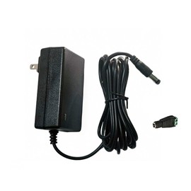 DC 12V 2Amp Power Adapter Supply 100-240 50/60Hz to 12 Volts Power Supply 2a AC/DC Transformer,10ft DC 12V Power Cord, 5.5mm x 2.5mm Barrel Plug (10FT)