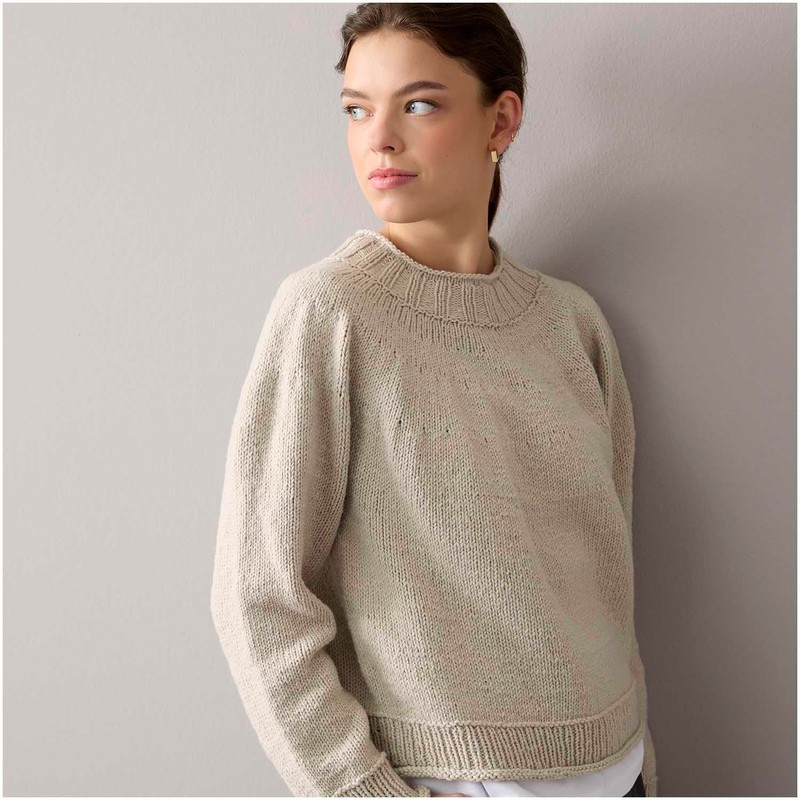 Rico Design Essentials Vegan Cashmere Aran, Knitting Yarn 100% Polyamide,
