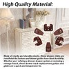 10PCS Drawer Slides Repair Kits Fit for Center Mount Drawer