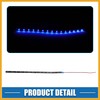 Partuto 12V Car Interior 15 LED Strip Light 30cm Blue