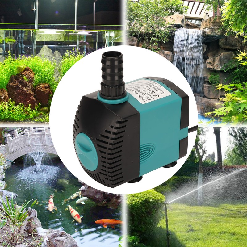Submersible Water Pump 25W Durable Outdoor Fountain Water Pump for