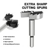BeHappy Hex Shank Forstner Bit Set, 16pcs Multi Sided Shank