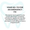 Braces Wax, 50 Orthodontic Strips & Cases (Mint) - 10