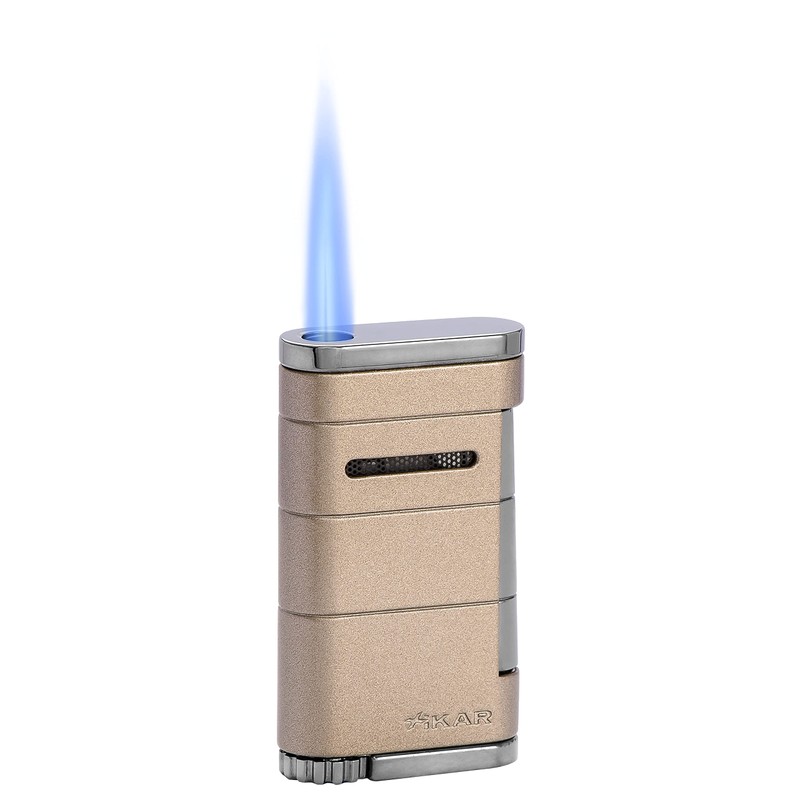 Xikar Allume Single Jet Flame Cigar Lighter, Durable Body, Fuel