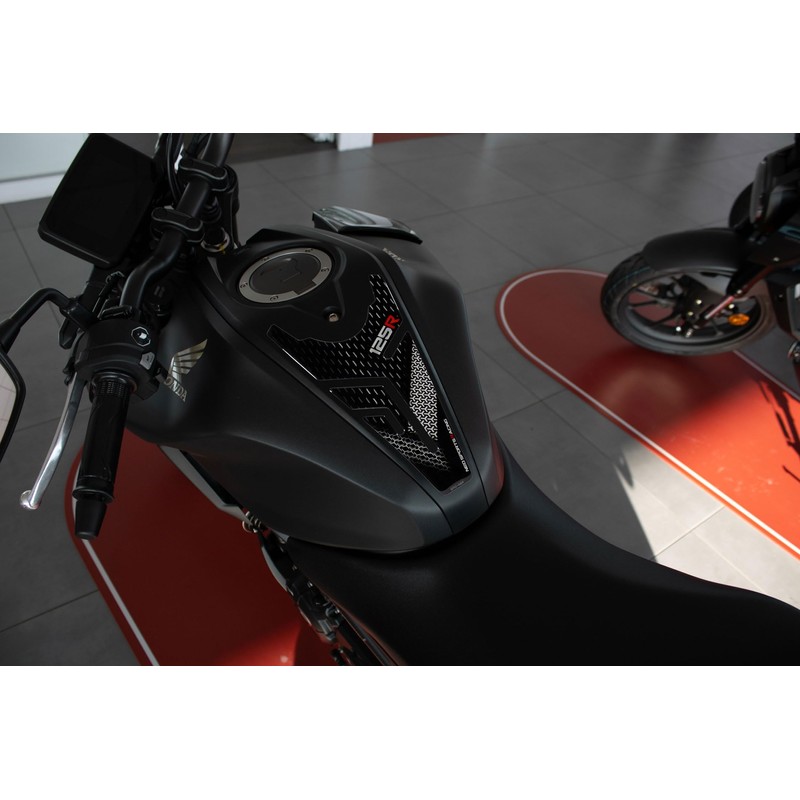Tankpad Scratch Protection Gel Sticker Compatible for Honda CB125R White