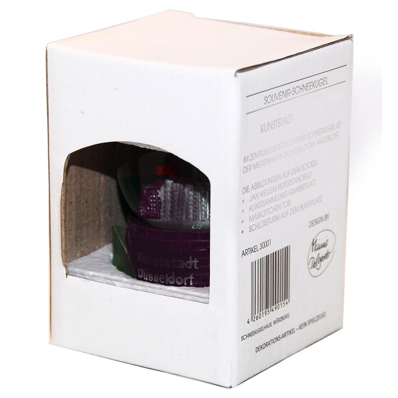 30028 Souvenir Snow Globe Germany Culture City Erfurt