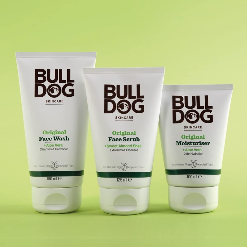 BULL DOG Original Face Wash, 5 Fl Oz