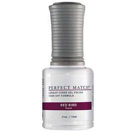 LECHAT Perfect Match Nail Polish, Red Bird, 0.500 Ounce