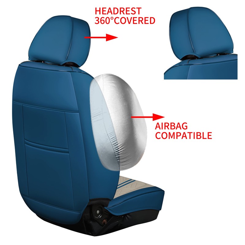GXT Car Seat Covers Front Seats Only, Front Car Seat