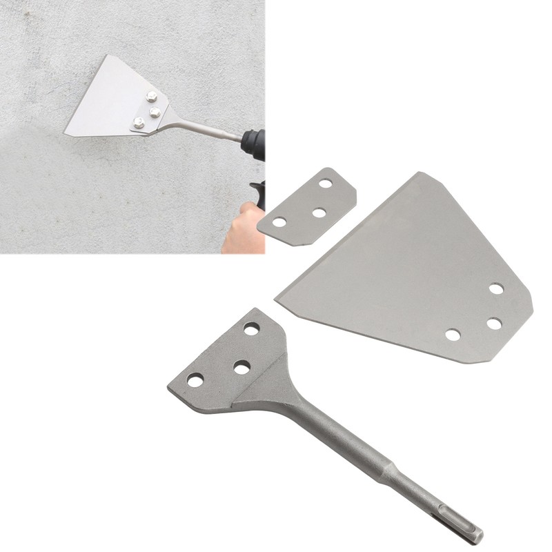 6in Electric Hammer Floor Tile Removal Chisel Spring Steel Round