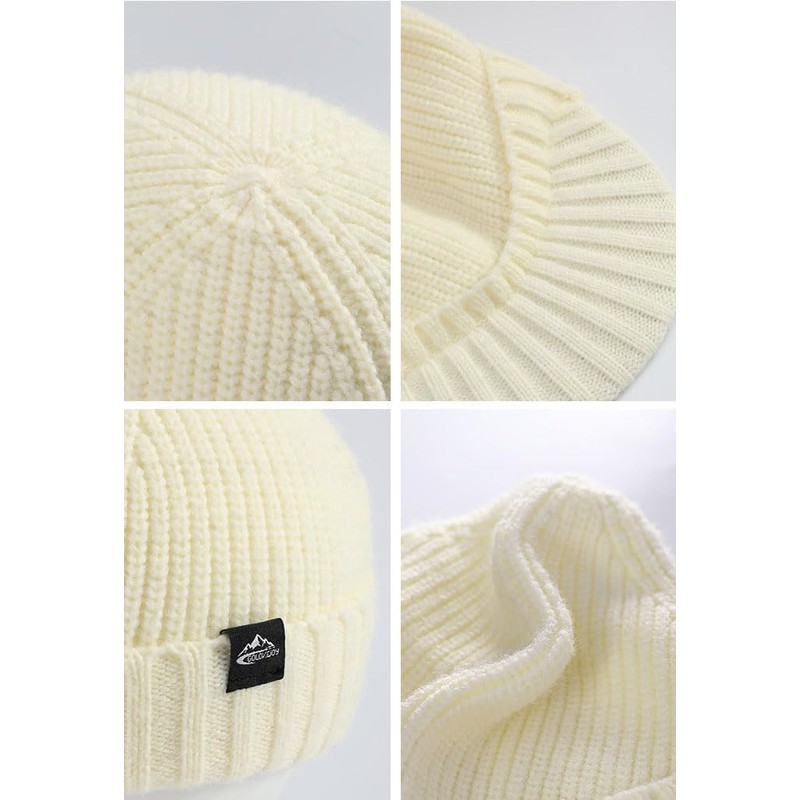 Golirsteca Womens Men Glitter Knit Caps Stretchy Metallic Winter Fall