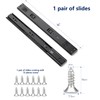 Ravinte 16 Inch Soft Close Drawer Slides 10 Pairs 20