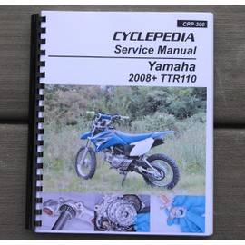 i5motorcycle Service & Repair Manual for Yamaha TTR110 TTR 110 2008-2023