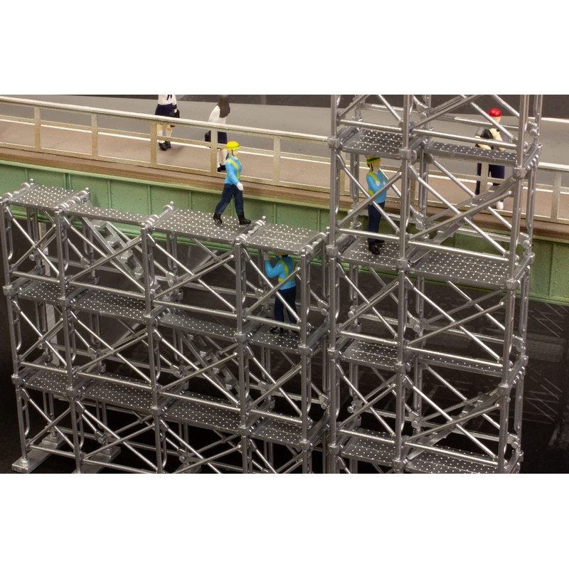 PM Office A PP117 Scaffolding Plastic Model, Total Height Approx.