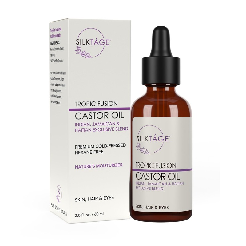 Silkta?ge Aceite de Ricino Tropic Fusion: Mezcla Org?nica de India