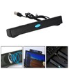 Areyourshop USB Power Computer Speakers Stereo Sound Bar With Clip
