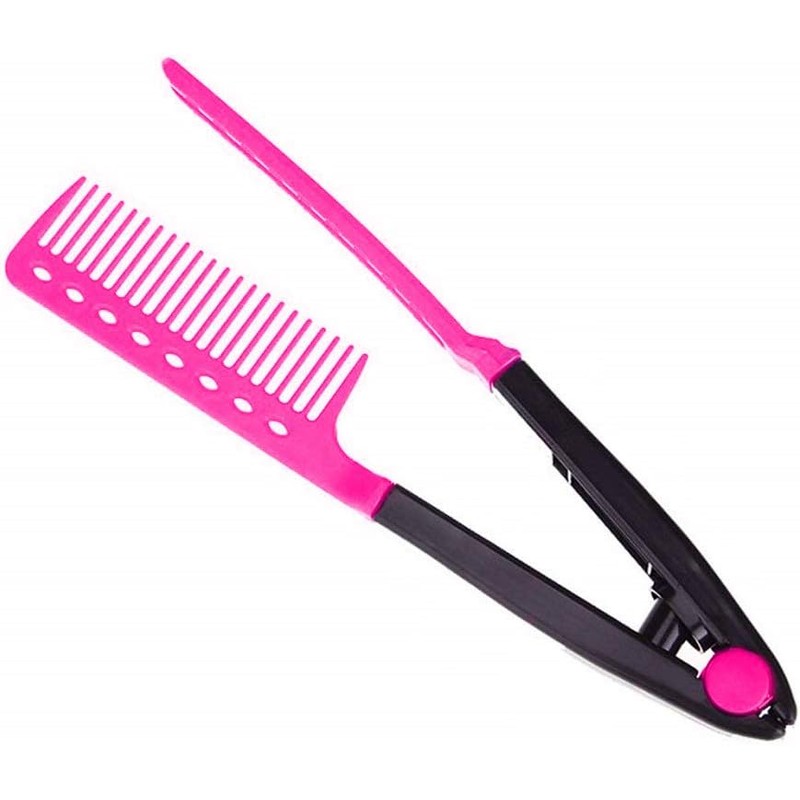 Peine de pelo anti-estática en forma de V peine del