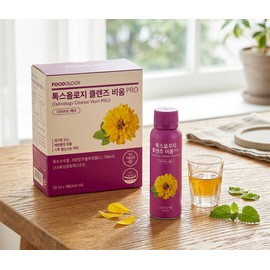 Foodology Toxology Cleanse Empty 50ml x 9 bottles 1 / 푸드올로지 톡스올로지 클렌즈 비움 50ml x 9병 1개