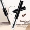 Gel para Cejas de Doble Extremo con Color, Fijador de