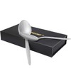 CREATIVECHEF Kunz Plating Spoon 9 Inch, 18/10 Stainless Steel Titanium