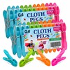 G4GADGET Clothes Pegs 48 Pack, Strong Grip Pegs for Washing