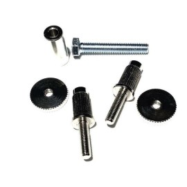 Faber 3116-0 Plus Nashville Insert Conversion Posts Gloss Nickel