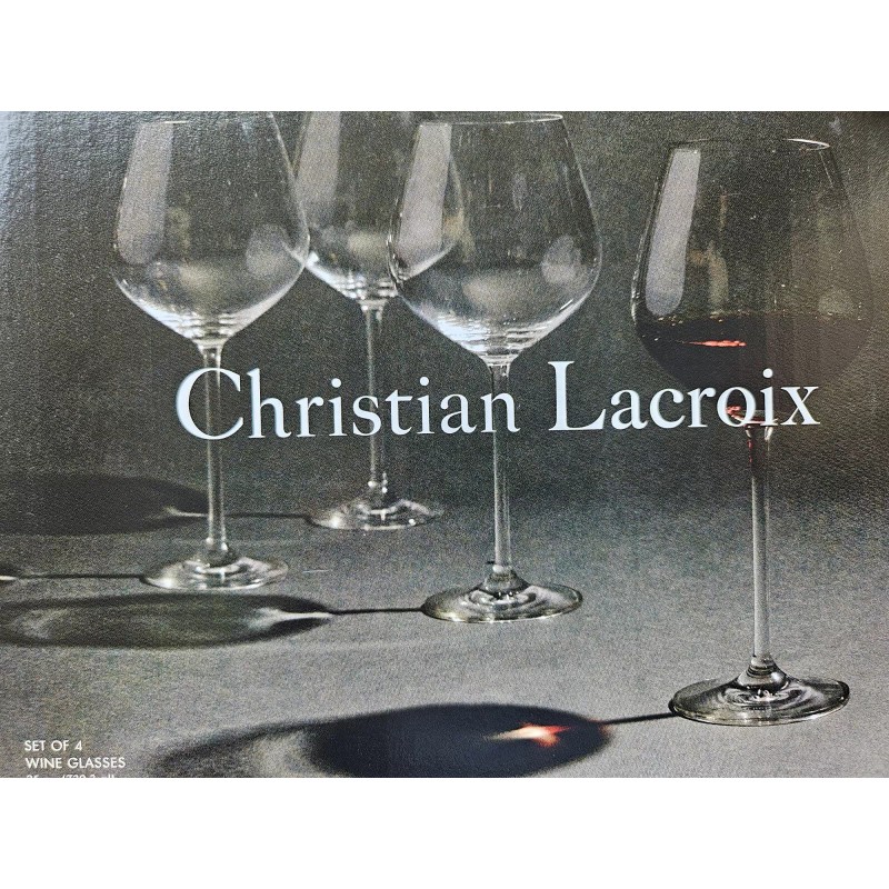 Christian Lacroix Wine Glass 25oz