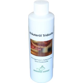 MASSAGE-EXPERT Tridosha Ayurveda Herbal Oil First Cold Press 250ml