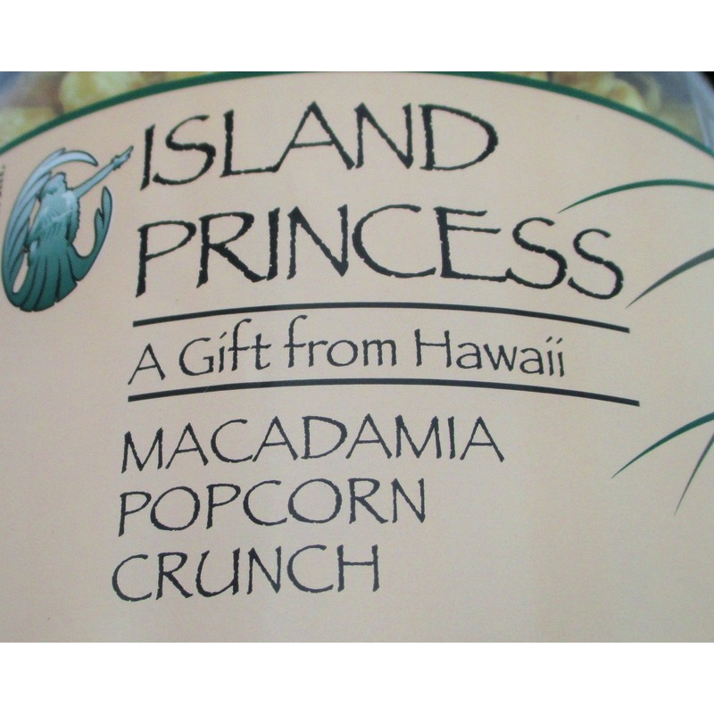 Macadamia Popcorn Crunch, Large Jar, Hawaii's Finest (24 Oz. 680g)