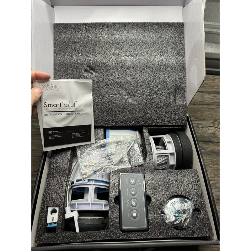 KOR Smart Toilet Combo Dx 100 Automatic Toilet Flusher New