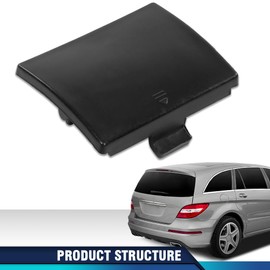 PIT66 Rear Bumper Tow Hook Cover Flap Compatible with Benz R-Class W251 2010-2014 2518853323