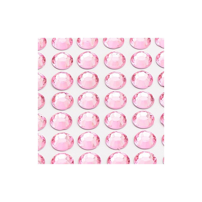 Italian Options - 10mm Pale Pink Diamante Rhinestone Gem Crystal