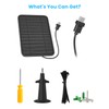 5W Solar Panel for Blink Camera Outdoor, Solar Panel Charger