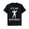 It's My Birthday Lifting Weights Lover Vintage Retro T-Shirt