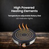 Morning Star 12-Inch Electric Crepe Maker with Nonstick Cooktop |